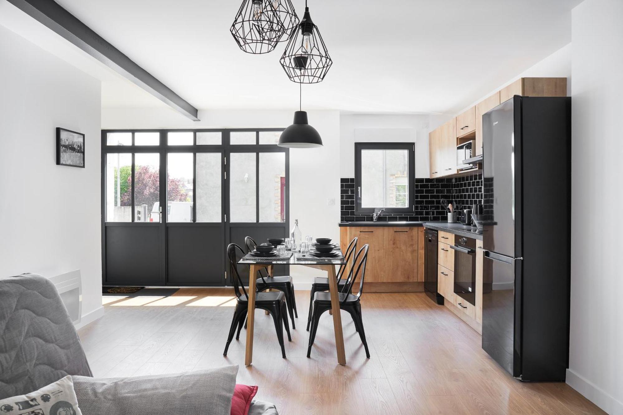 New-York New-York : Fibre Wifi/Linge/Parking Apartment Châteaubriant Екстериор снимка
